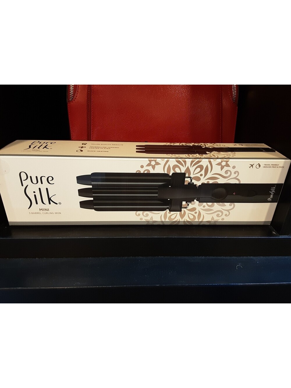 Pure Silk MINI 3 Barrel Curling Iron